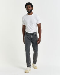 Slim fit svarta jeans