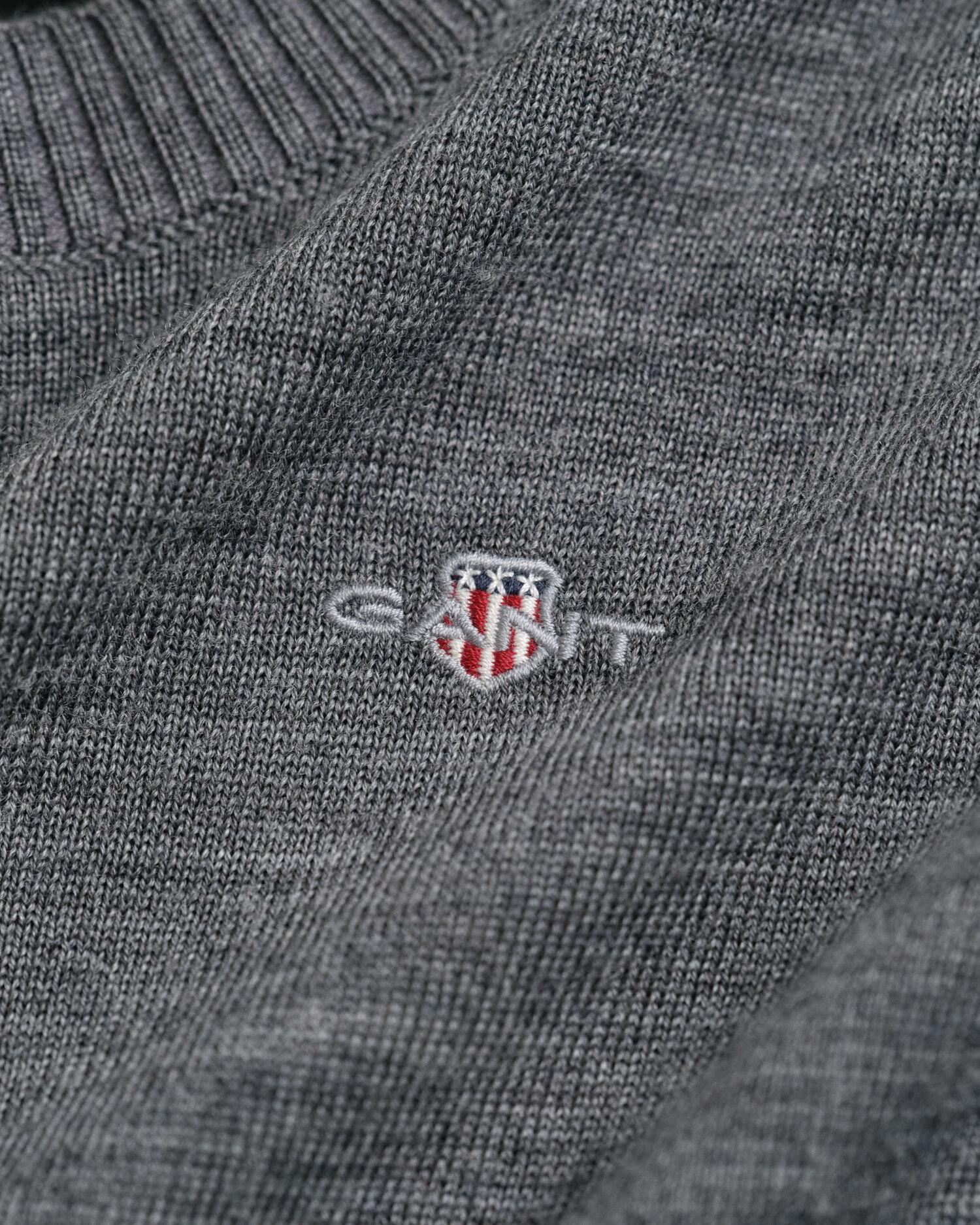 Kids rundhalsad tröja i extra fin merinoull