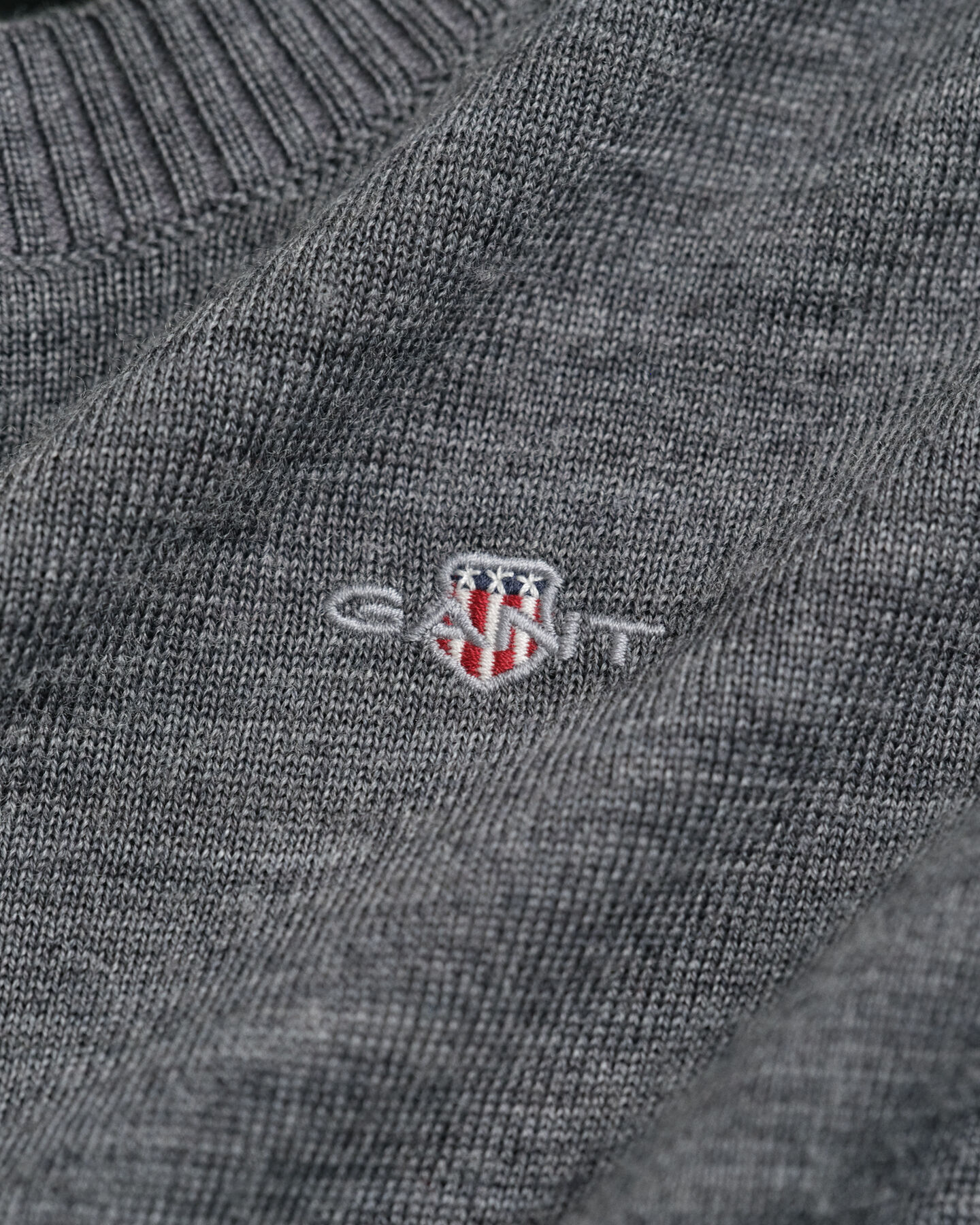 Kids rundhalsad tröja i extra fin merinoull