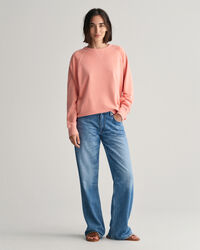 Sunfaded rundhalsad sweatshirt