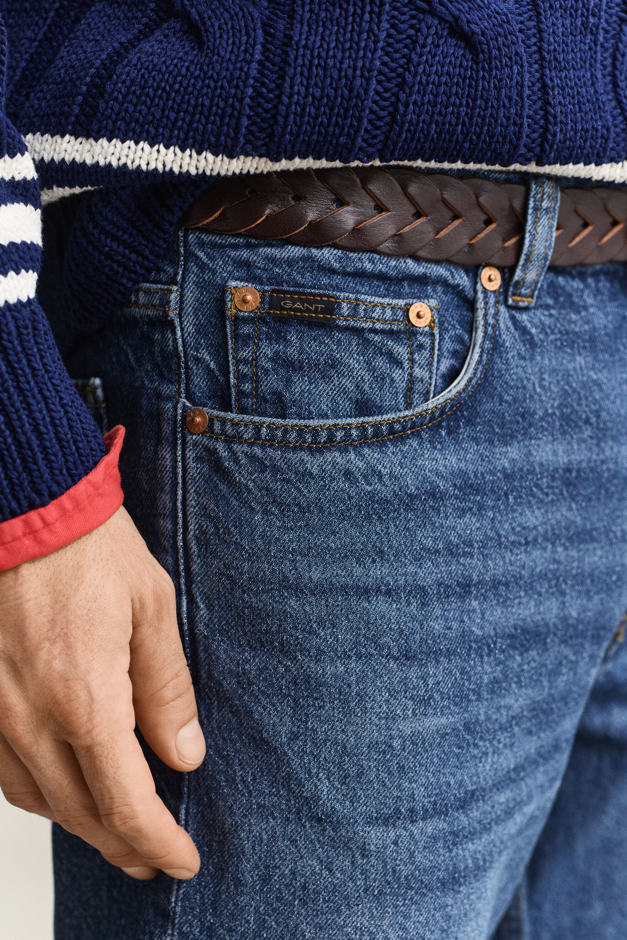 Straight fit jeans