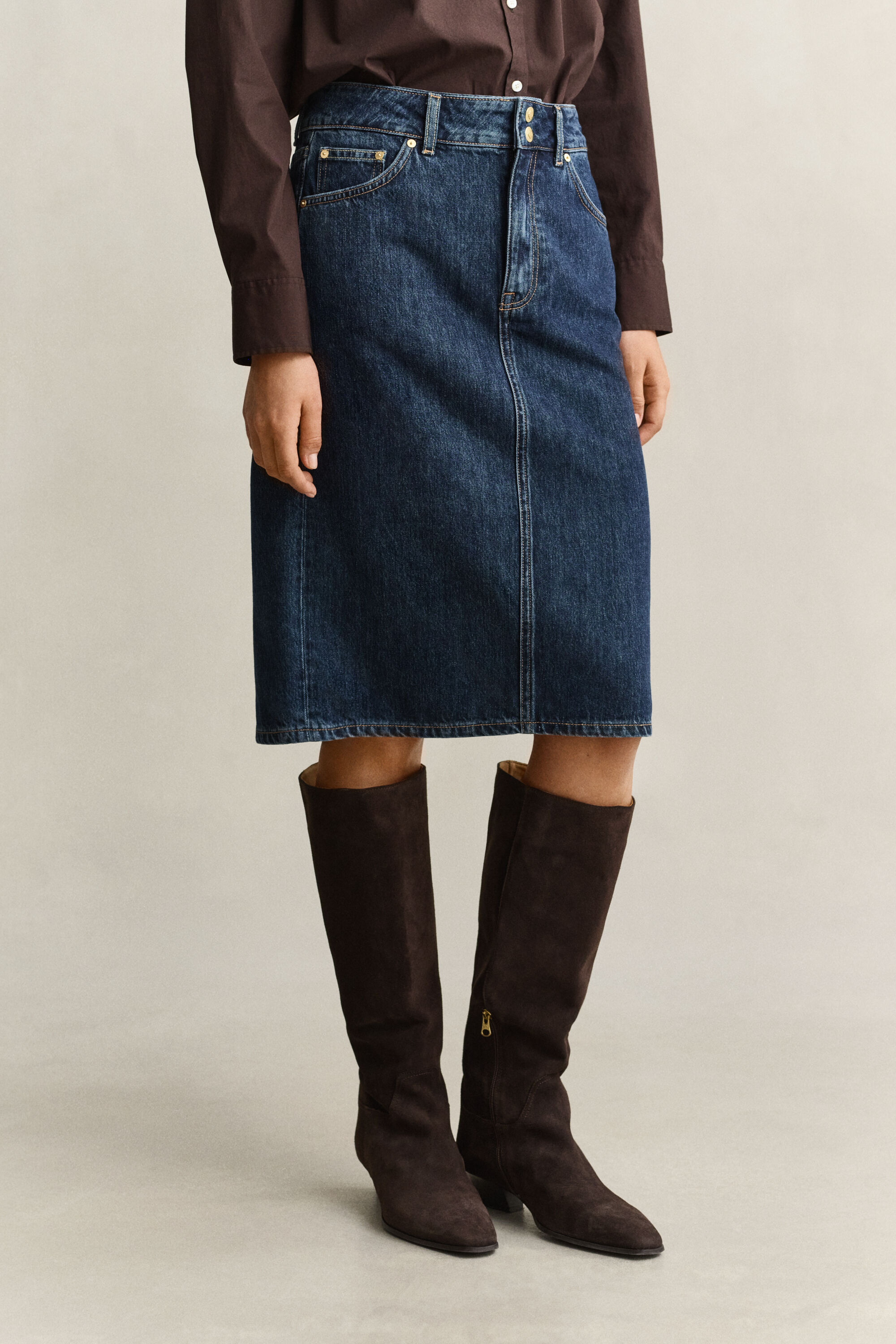 Denimkjol