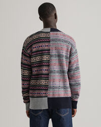 REMAKE Fair Isle-cardigan
