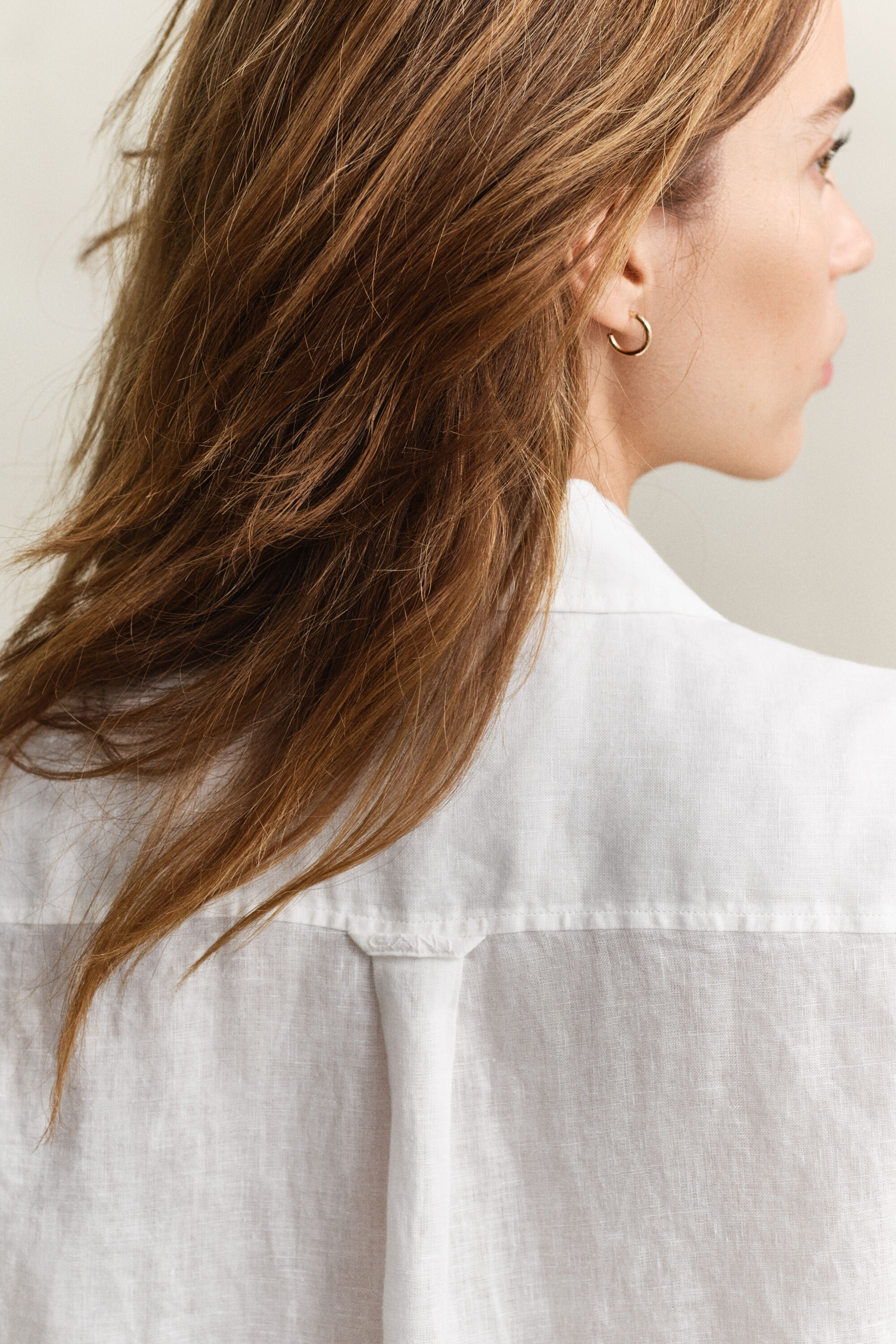 Ärmlös linneskjorta