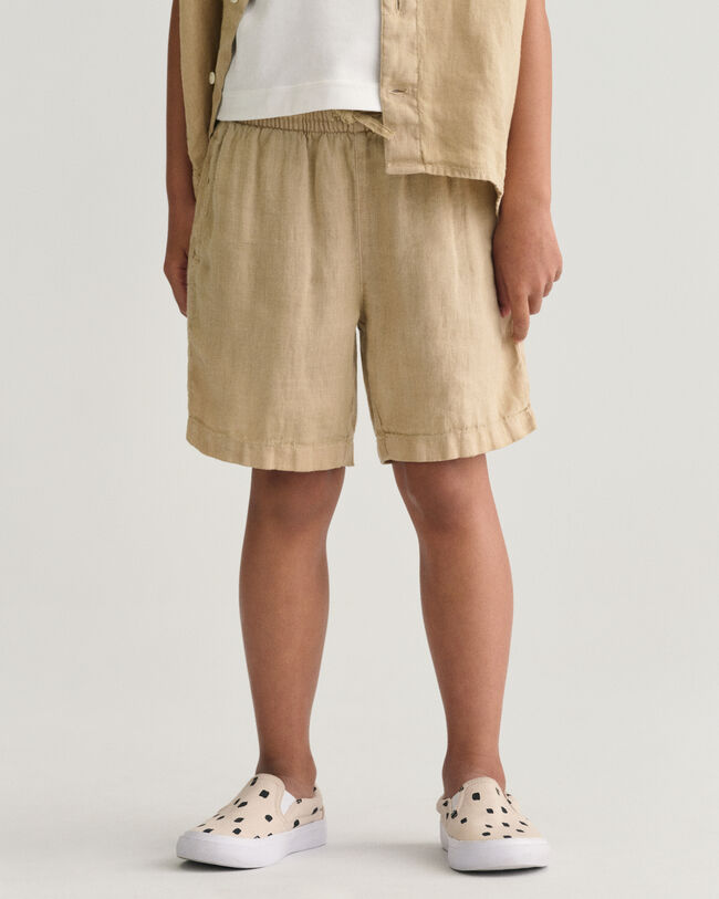 Kids linneshorts