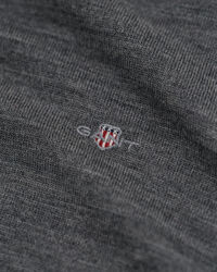 Teens rundhalsad tröja i extra fin merinoull