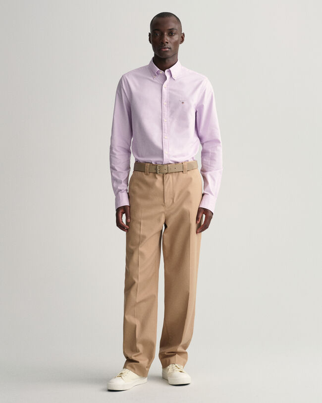 Slim fit oxfordskjorta