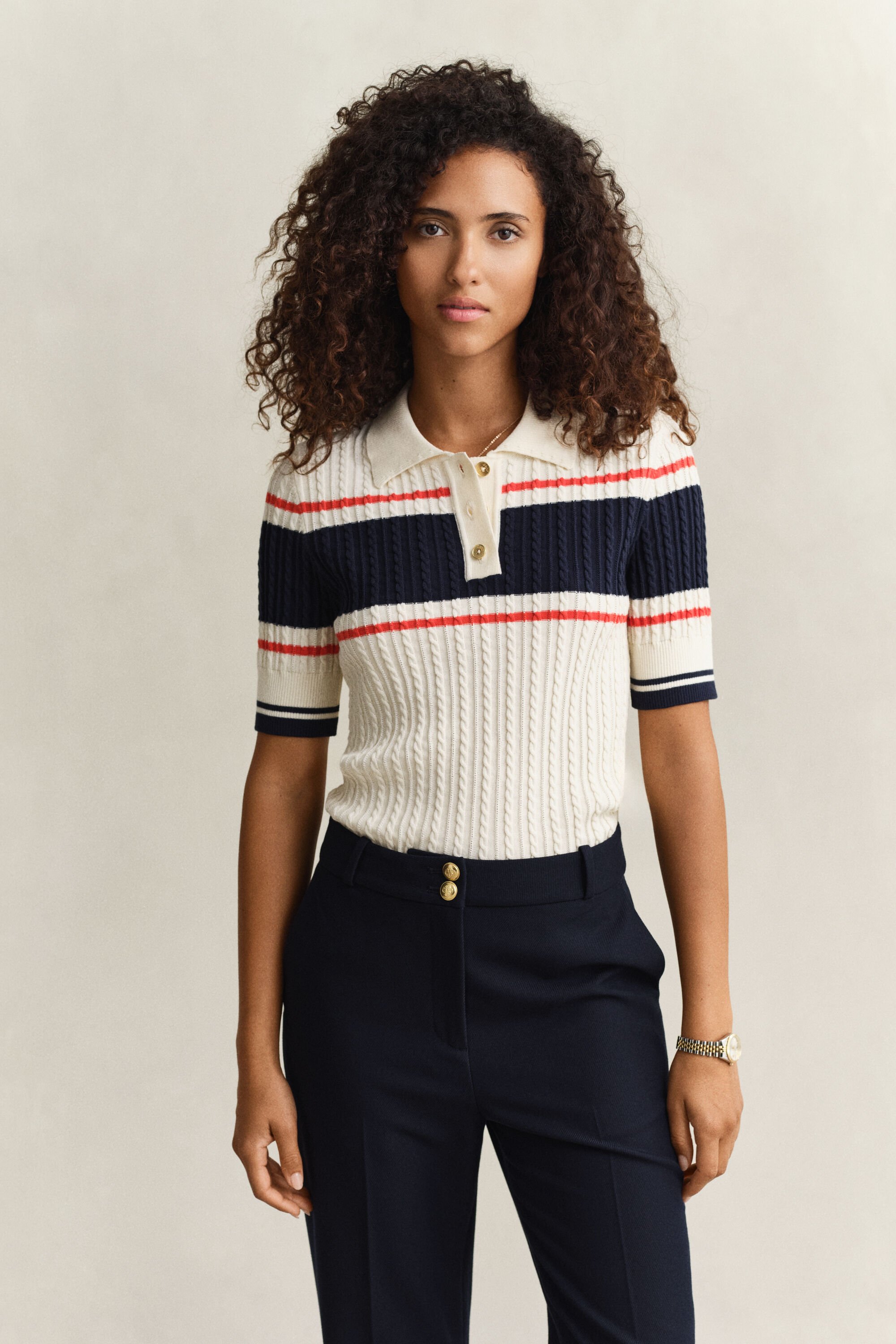 Kortärmad Rugger i bomull