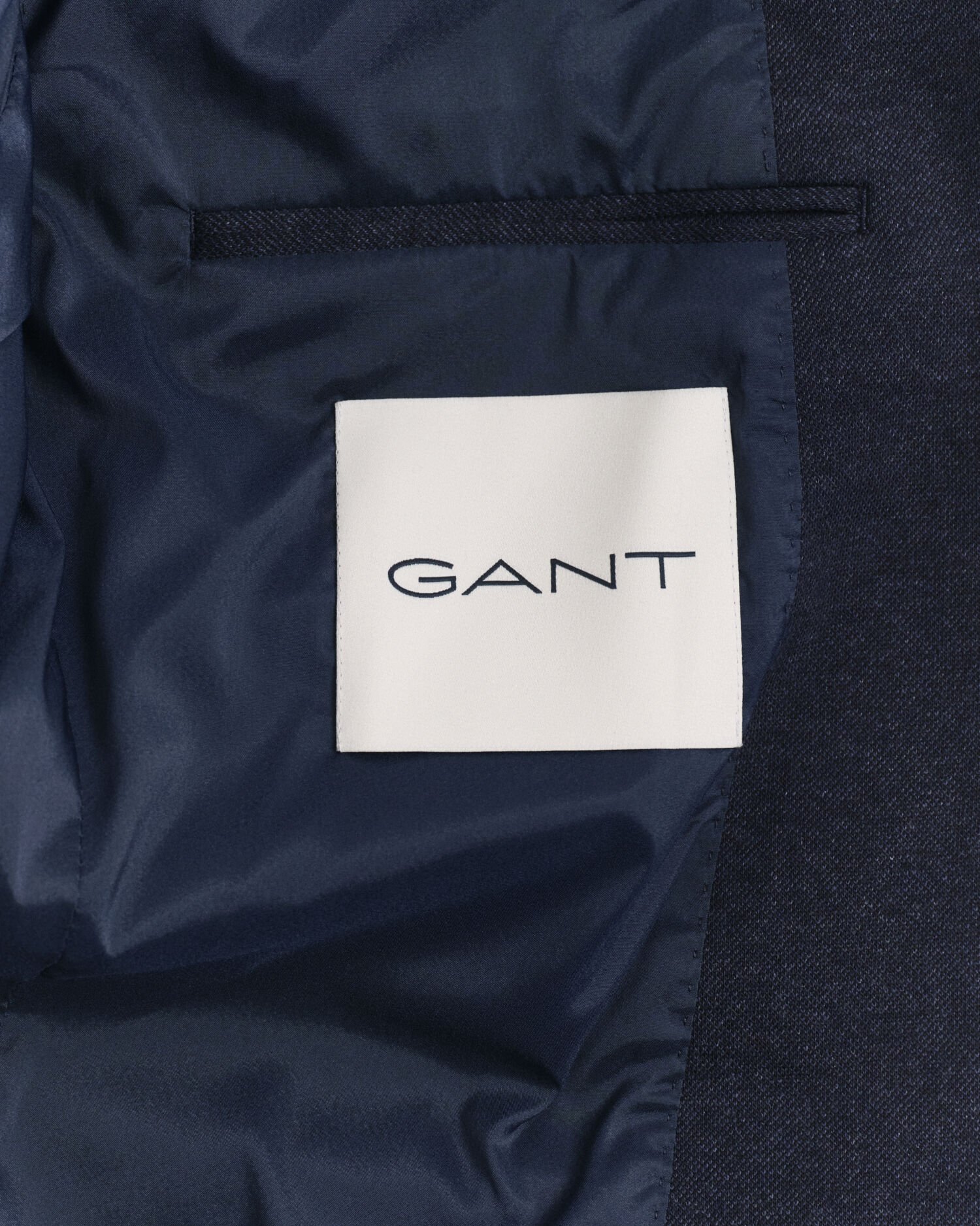 Slim fit tvåfärgad kavaj i jerseypiké