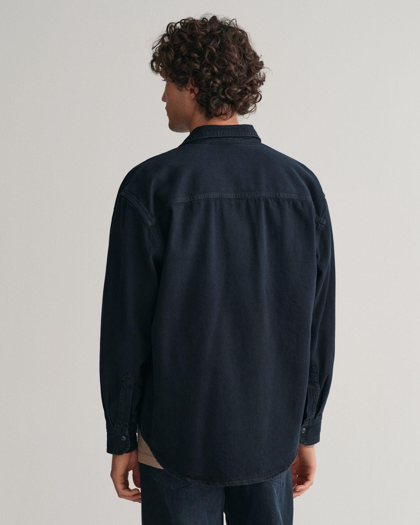 Oversized denimskjorta