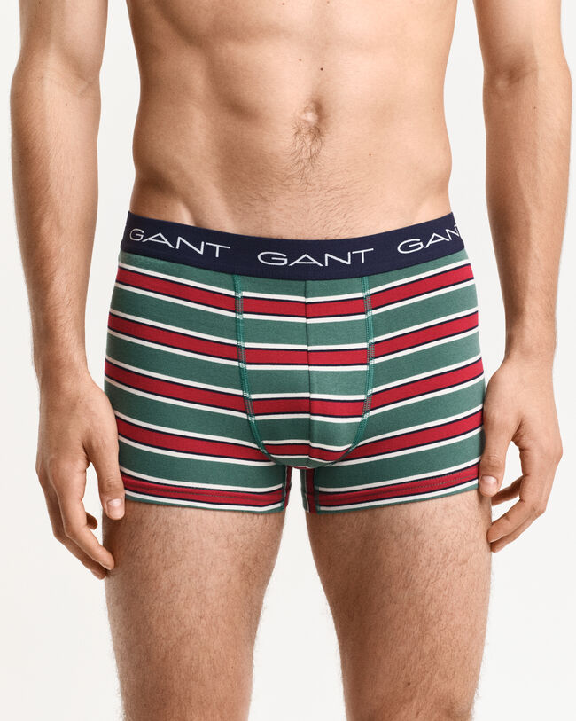 Trepack kalsonger med rugbyr&auml;nder i presentf&ouml;rpackning