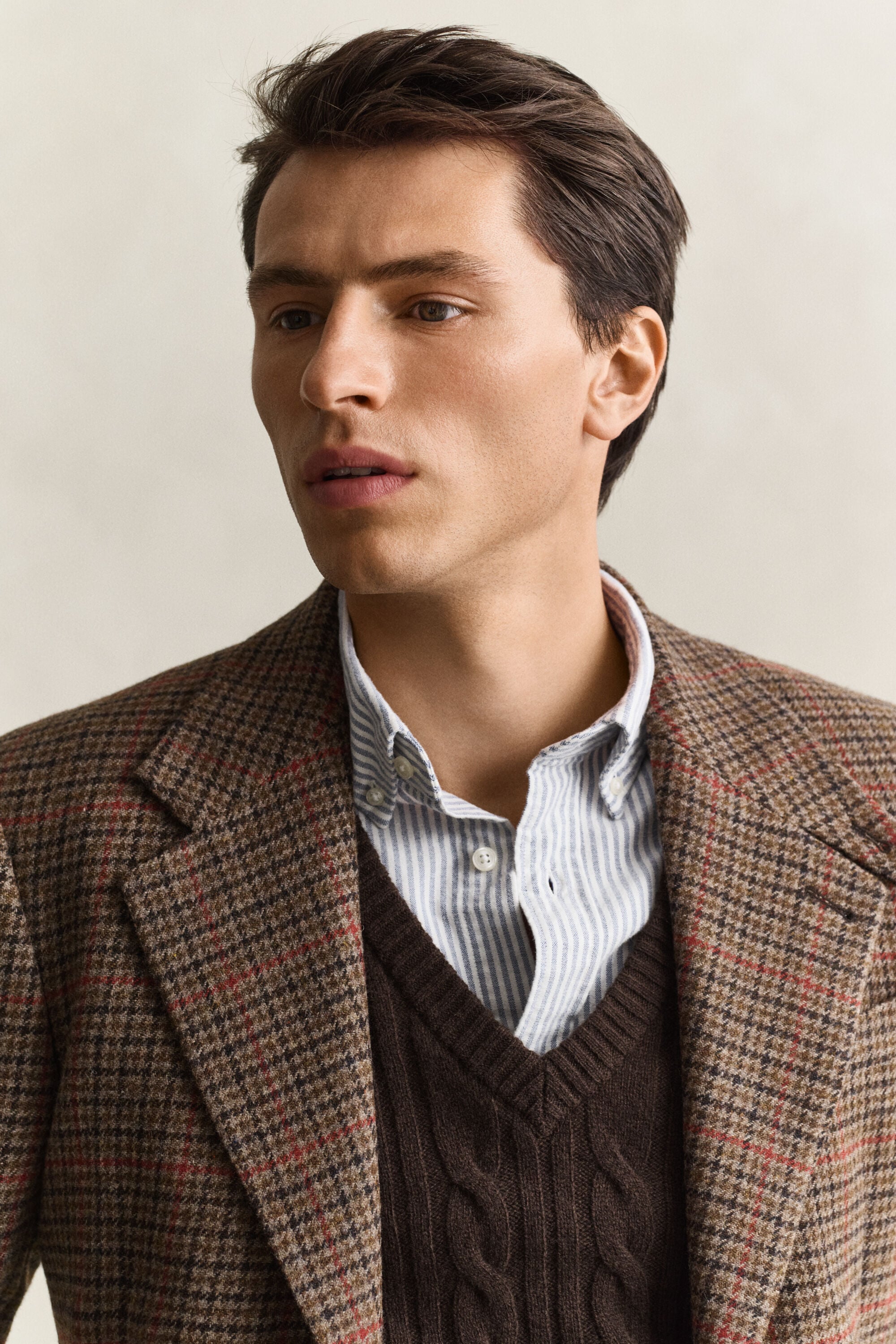 Sportjacka i brittisk tweed