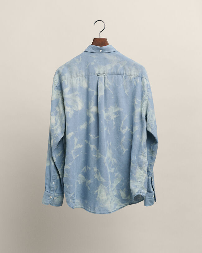 Wrangler x GANT relaxed fit blekt skjorta