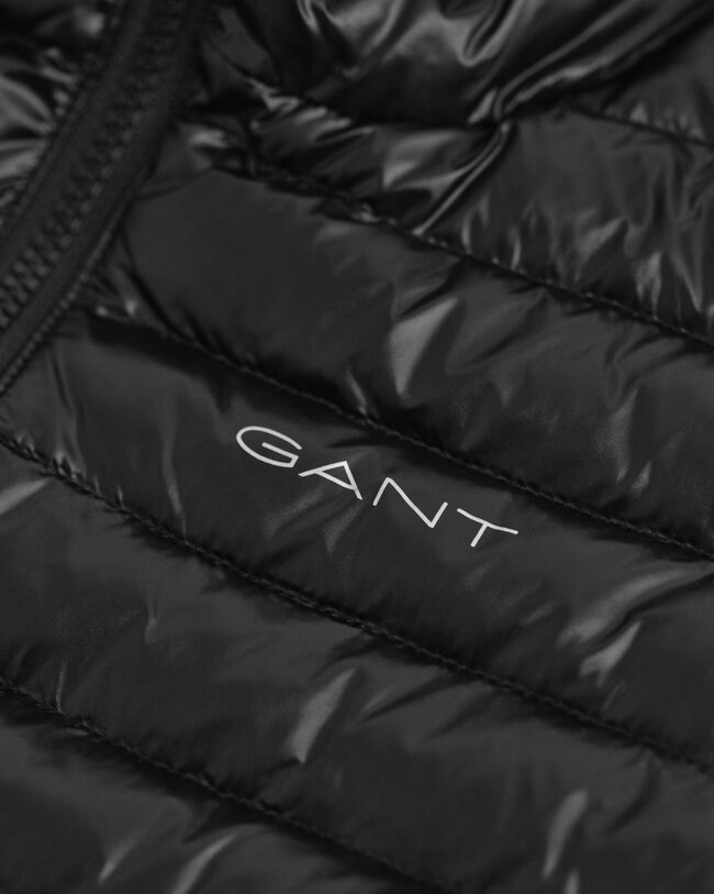 Kids lätt vadderad dunjacka med glans