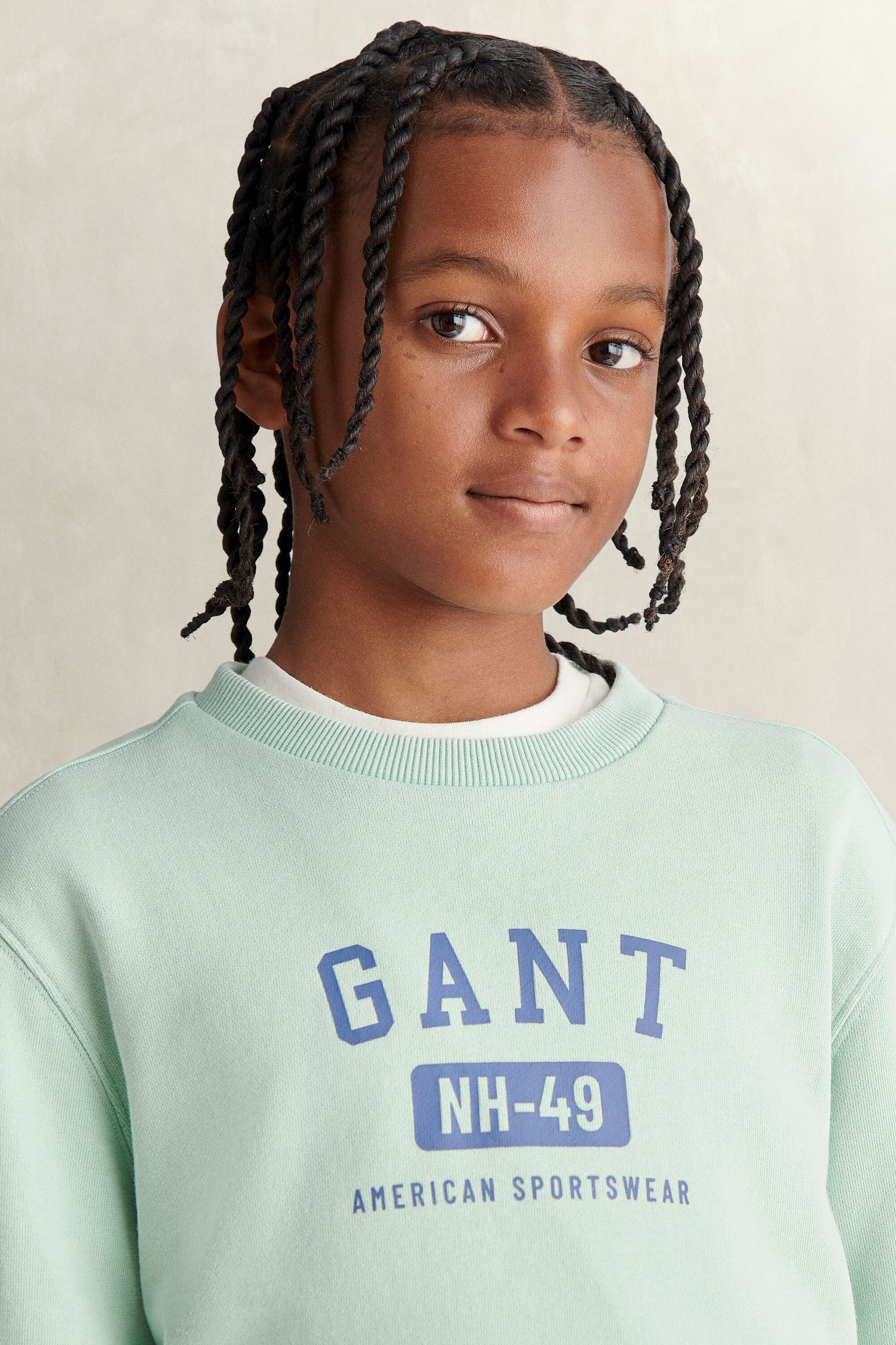 Teen Boys tvättad sweatshirt