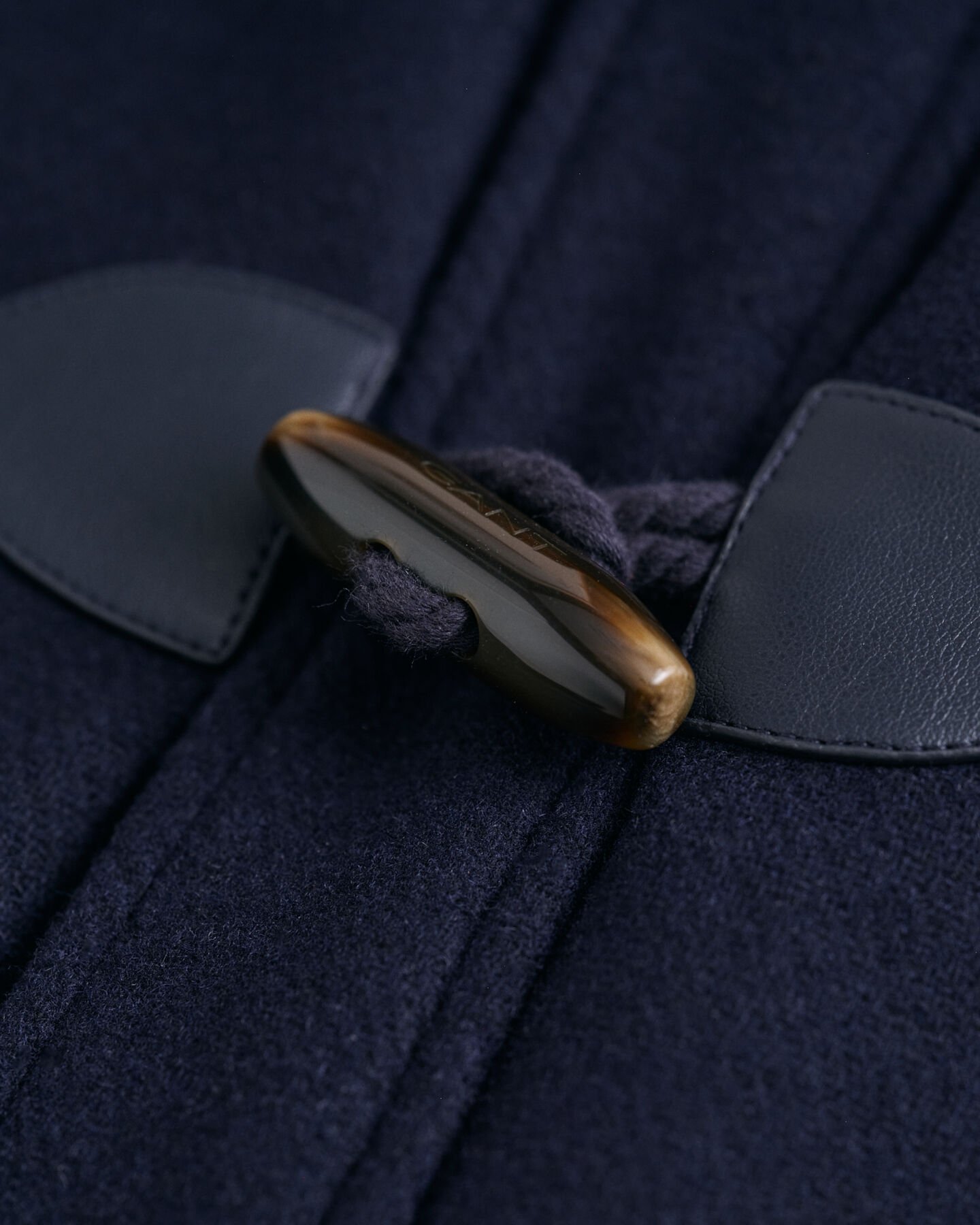 Teens duffelkappa i ull