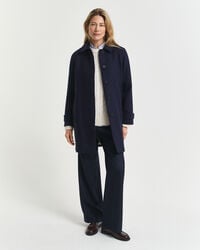 Car Coat i ullblandning