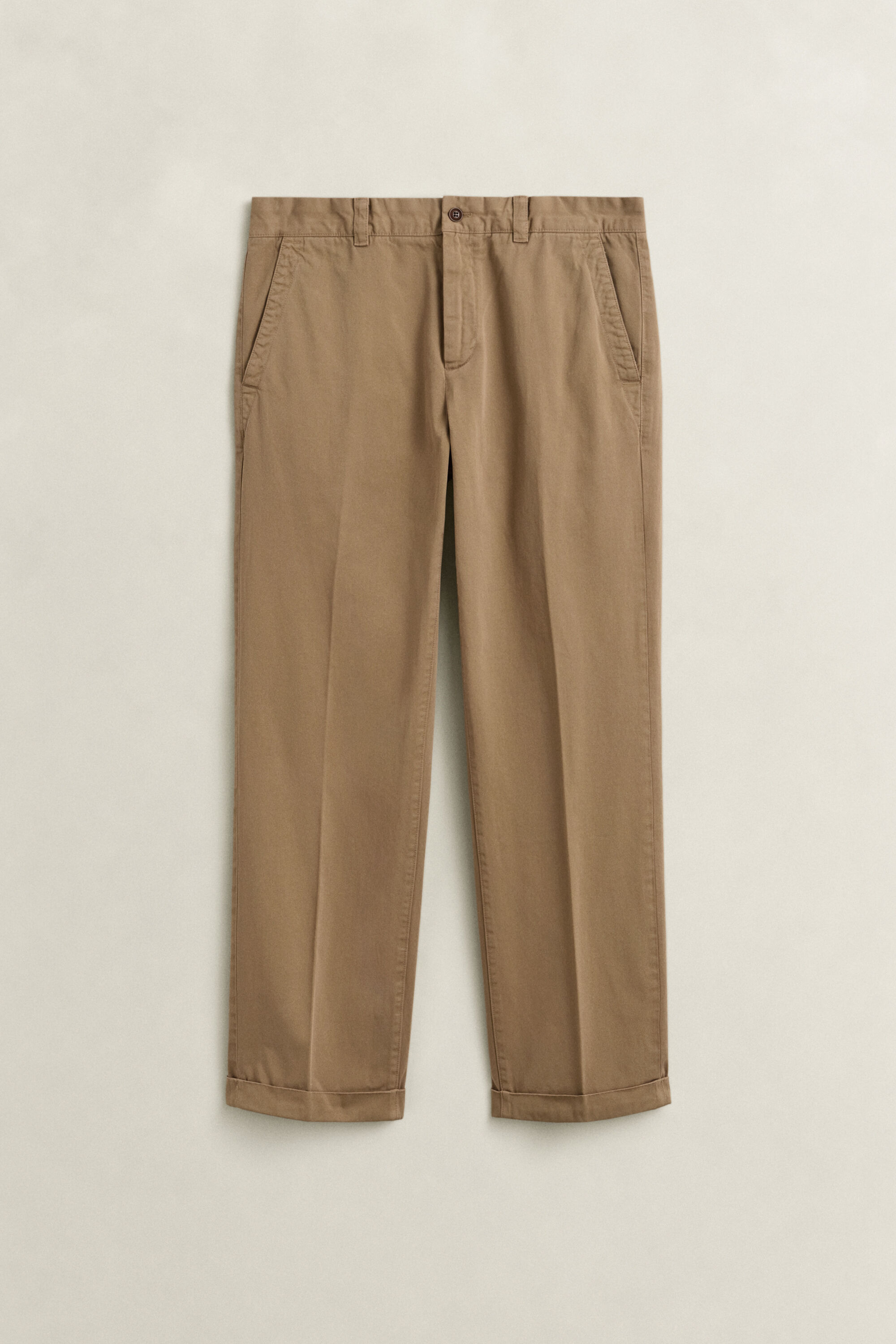Gant x Yale chinos i bomullstwill