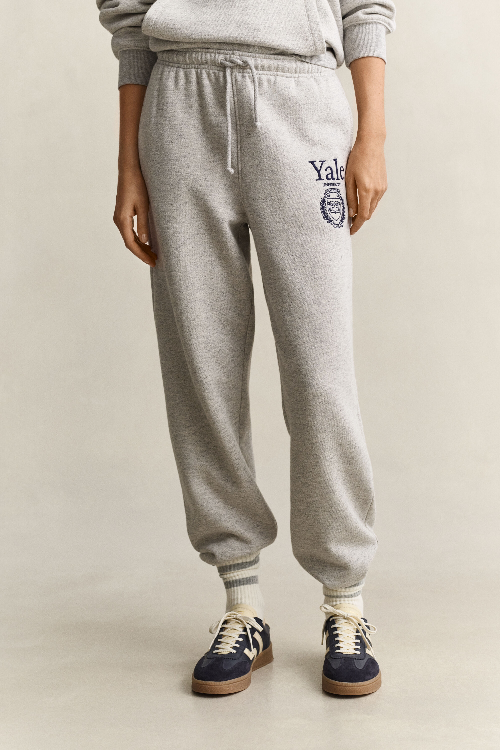 Gant x Yale sweatpants med tryck