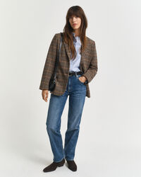 Stretchjeans med raka ben