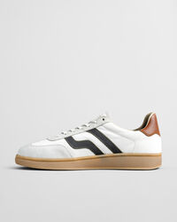 Cuzmo sneakers i mocka och skinn