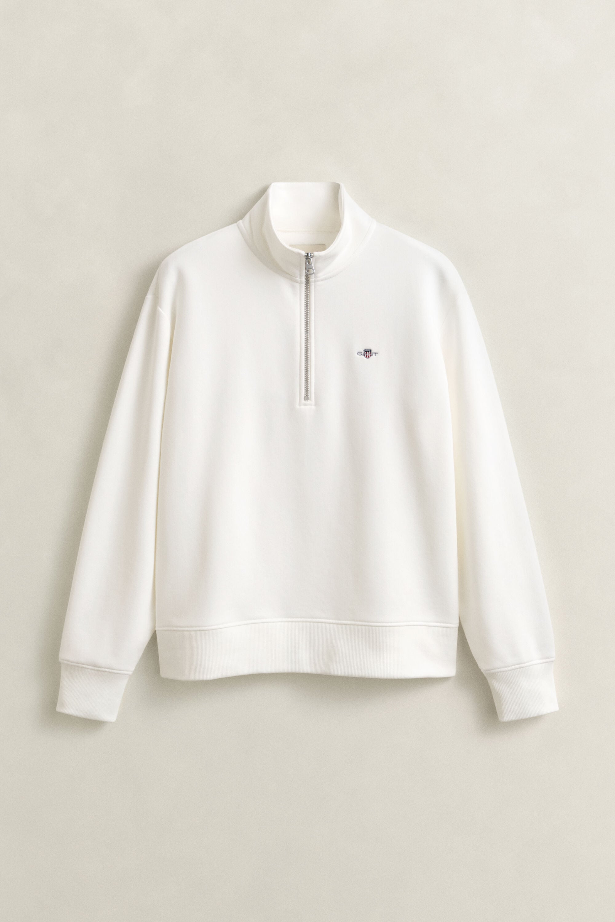 Shield sweatshirt med dragkedja vid halsöppningen