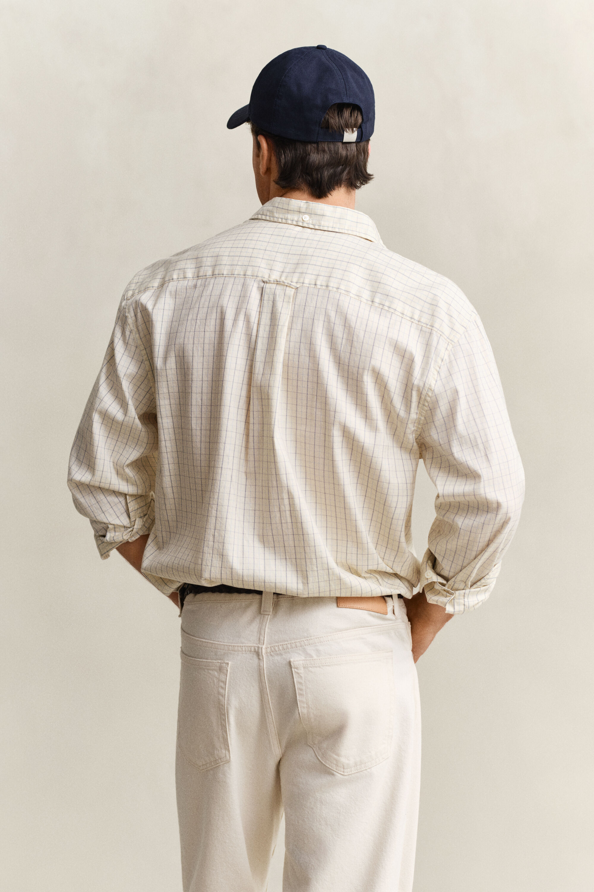 Relaxed fit Dreamy Oxford rutig skjorta