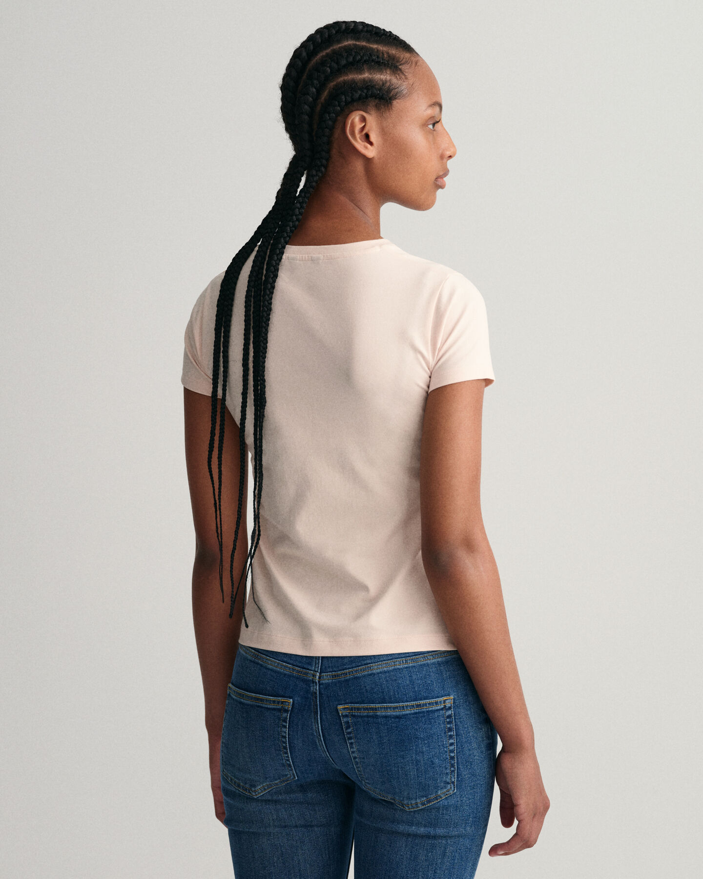 Teen Girls Original Figursydd T-shirt