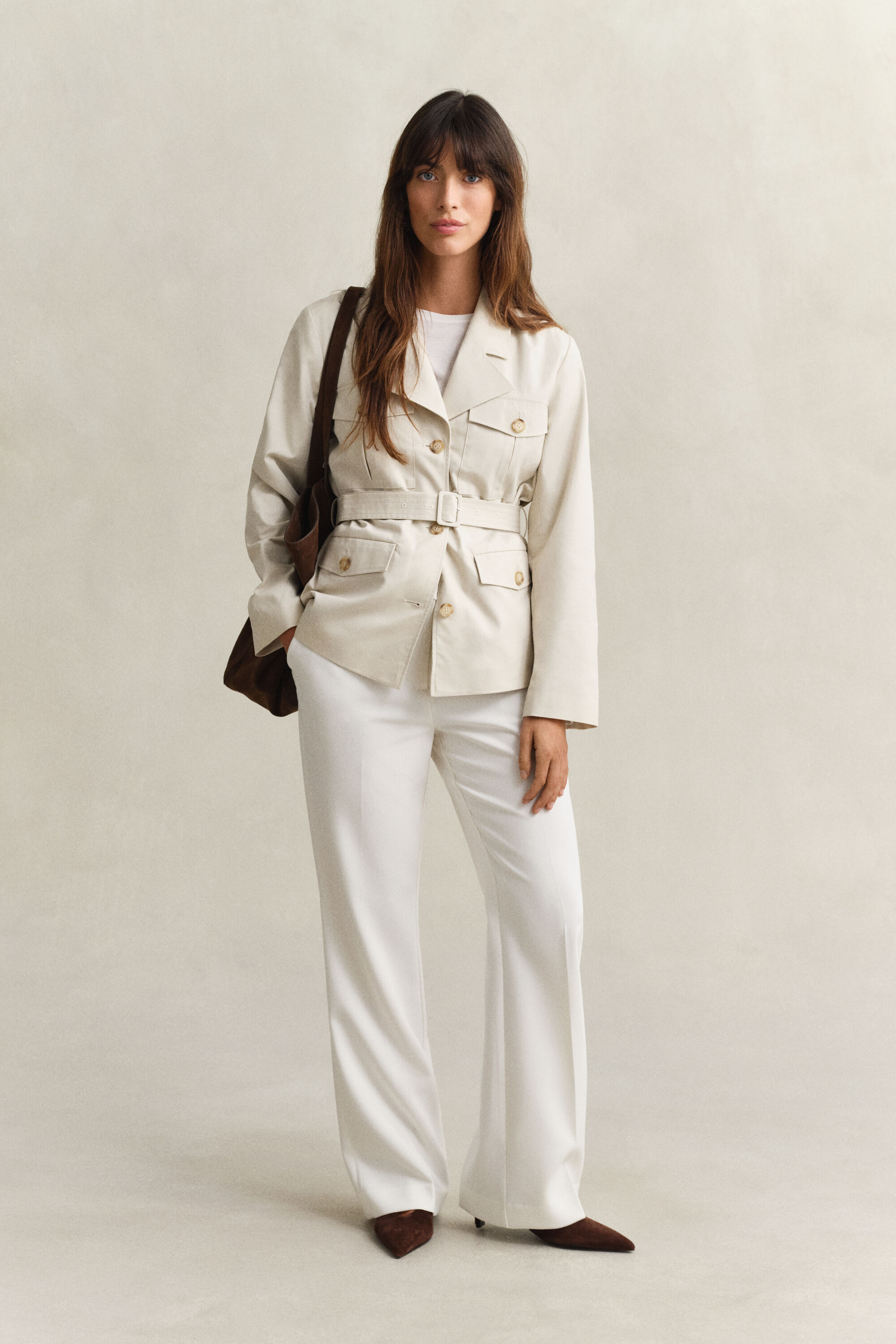 Utilityjacka med bälte