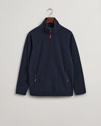 Tunn half-zip fleecetröja