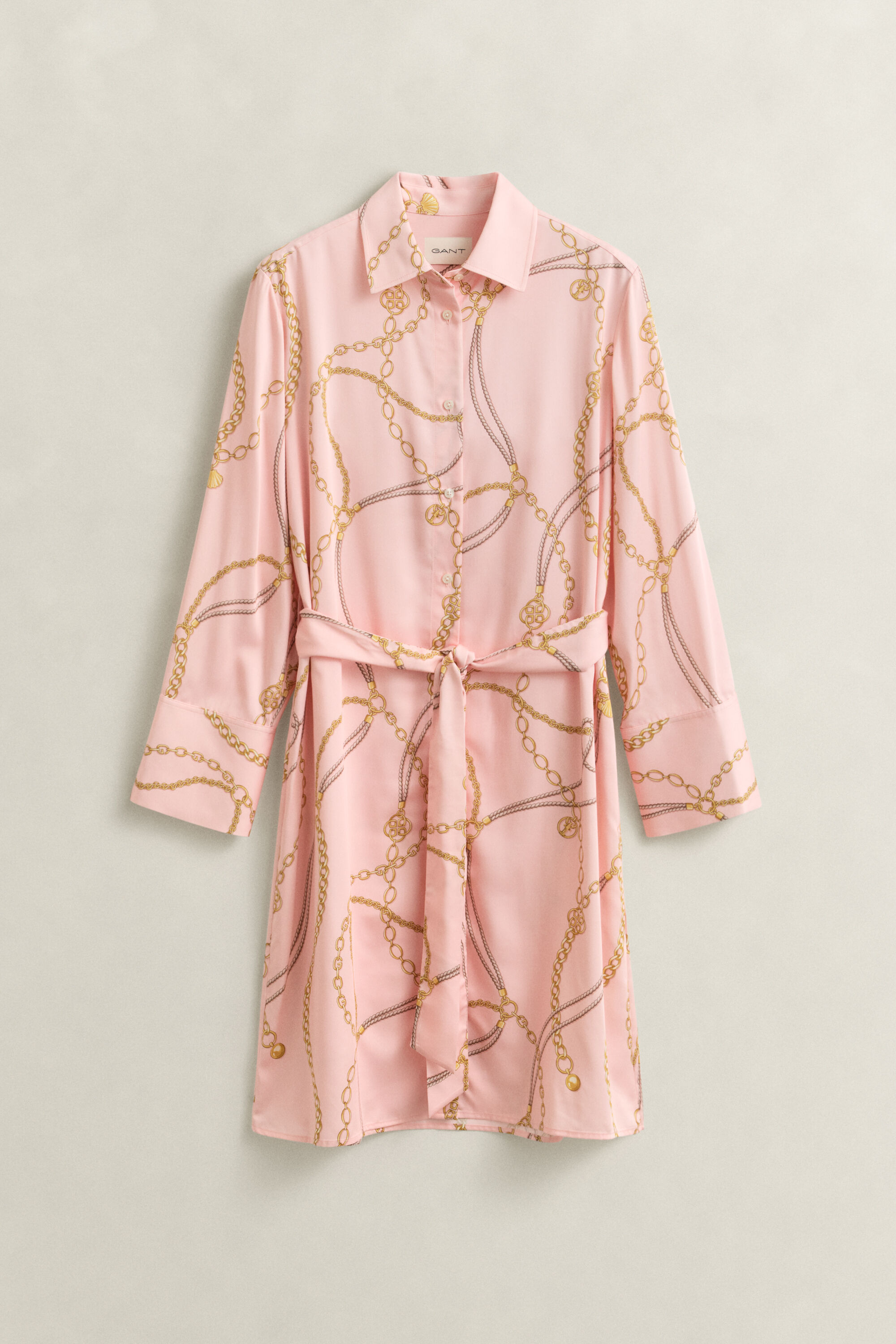 Skjortklänning med bälte