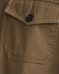 Skjortjacka i borstad twill