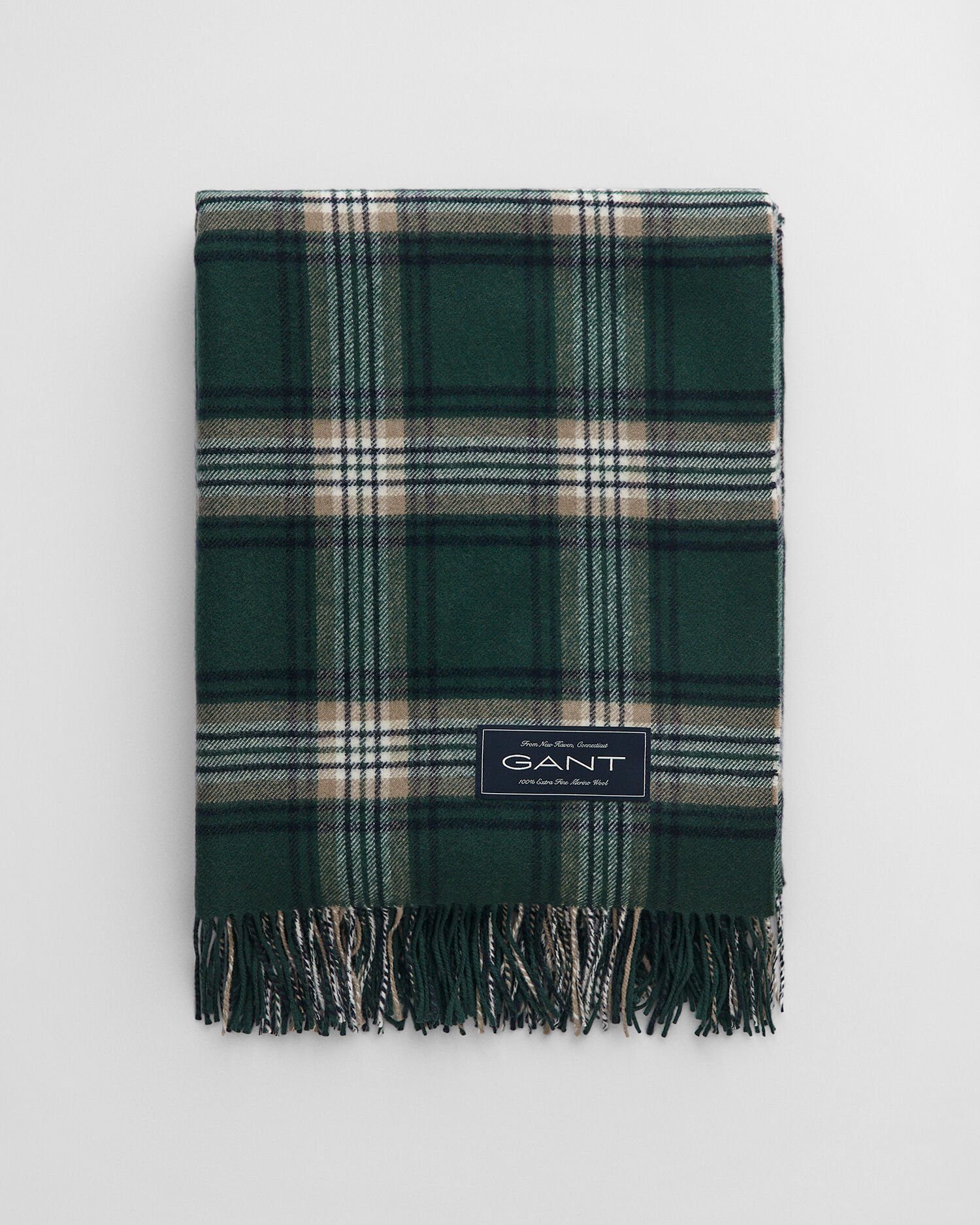 Pläd i extra fin merinoull