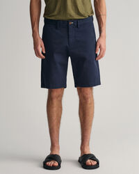 Hallden slim fit twillshorts