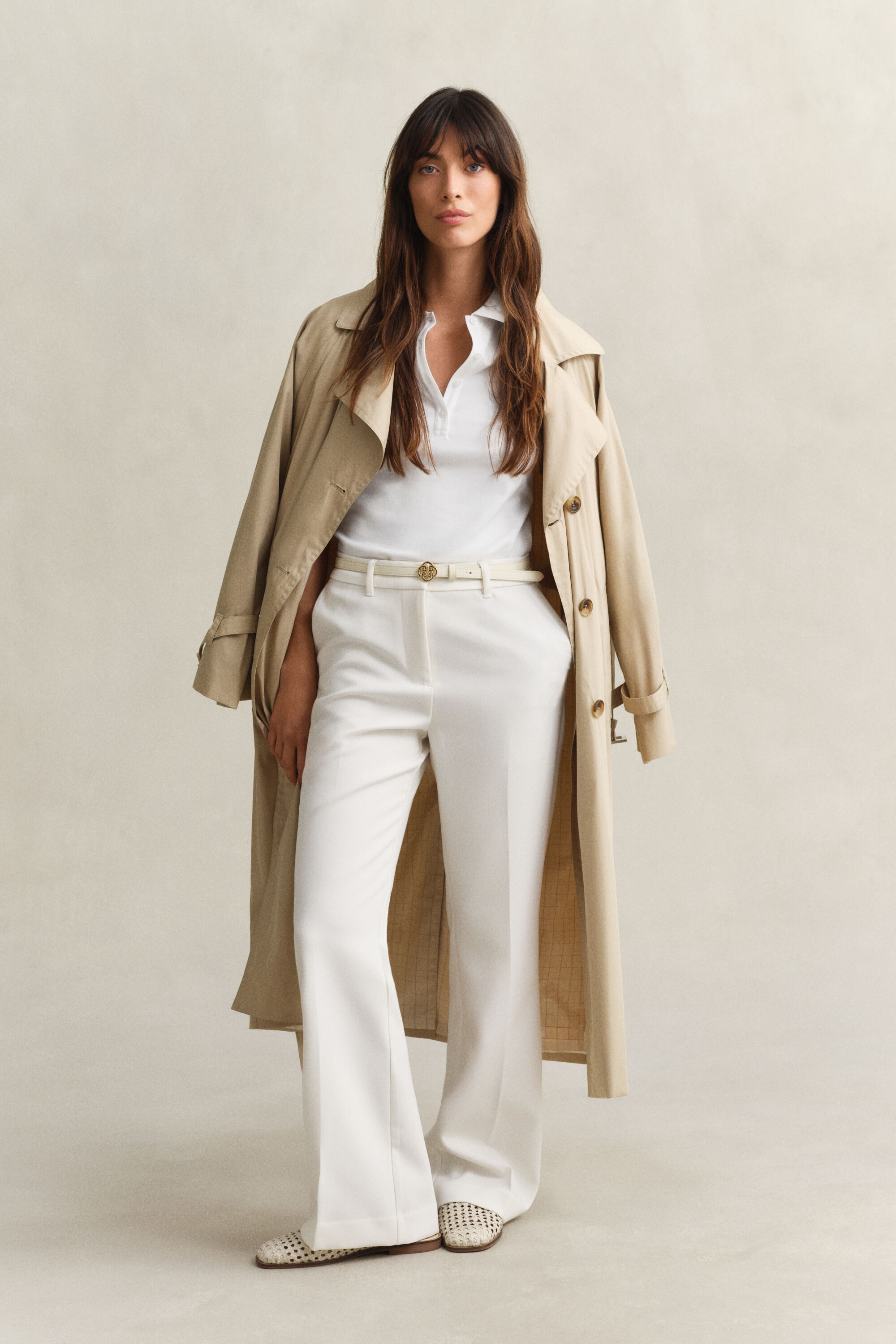 Slim fit pikétröja