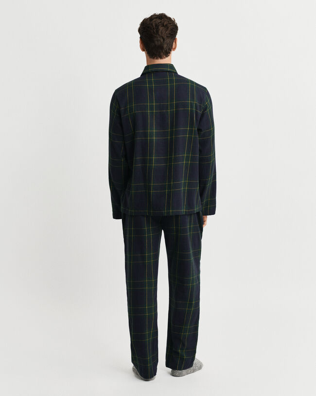 Rutig flanellpyjamas i presentförpackning