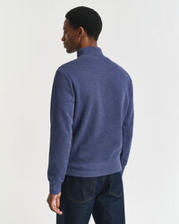 Sacker Rib sweatshirt med half-zip