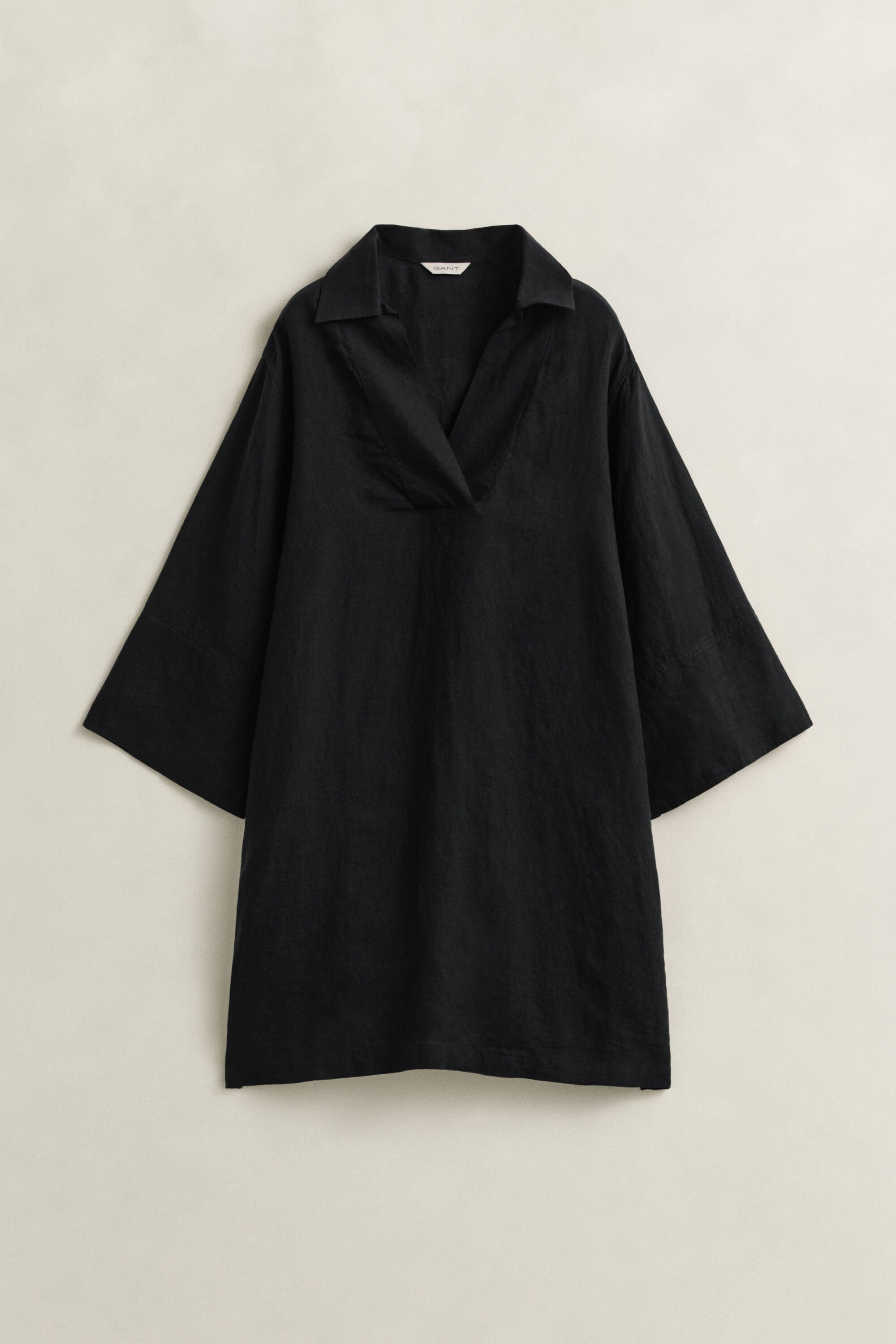 Popover linneklänning