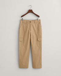 Slim fit chinos i cargostil