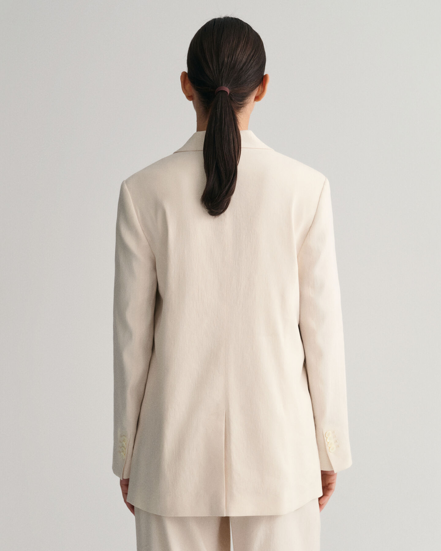 Regular Fit Stretchig linneblazer