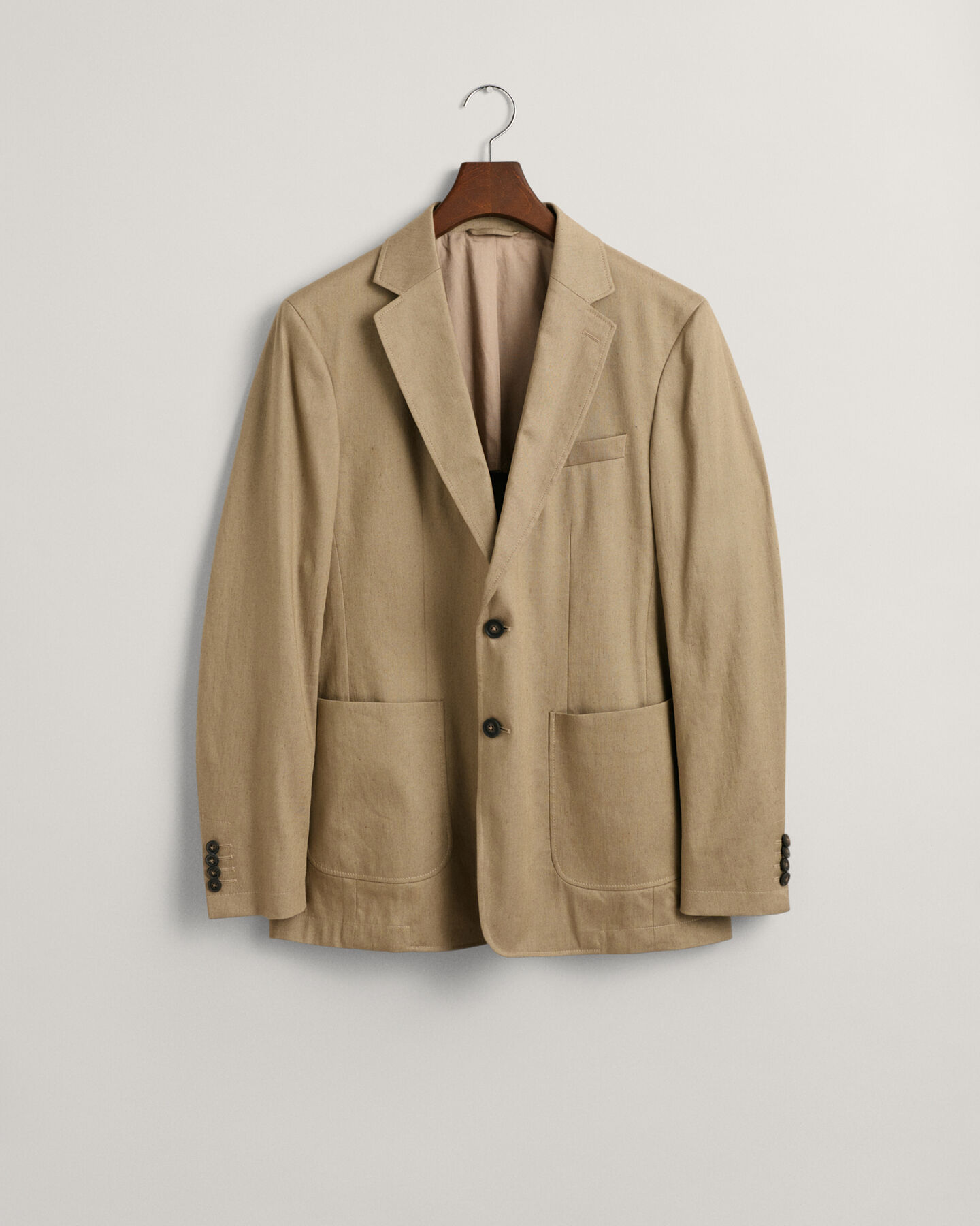 Kostymkavaj i bomull och linne