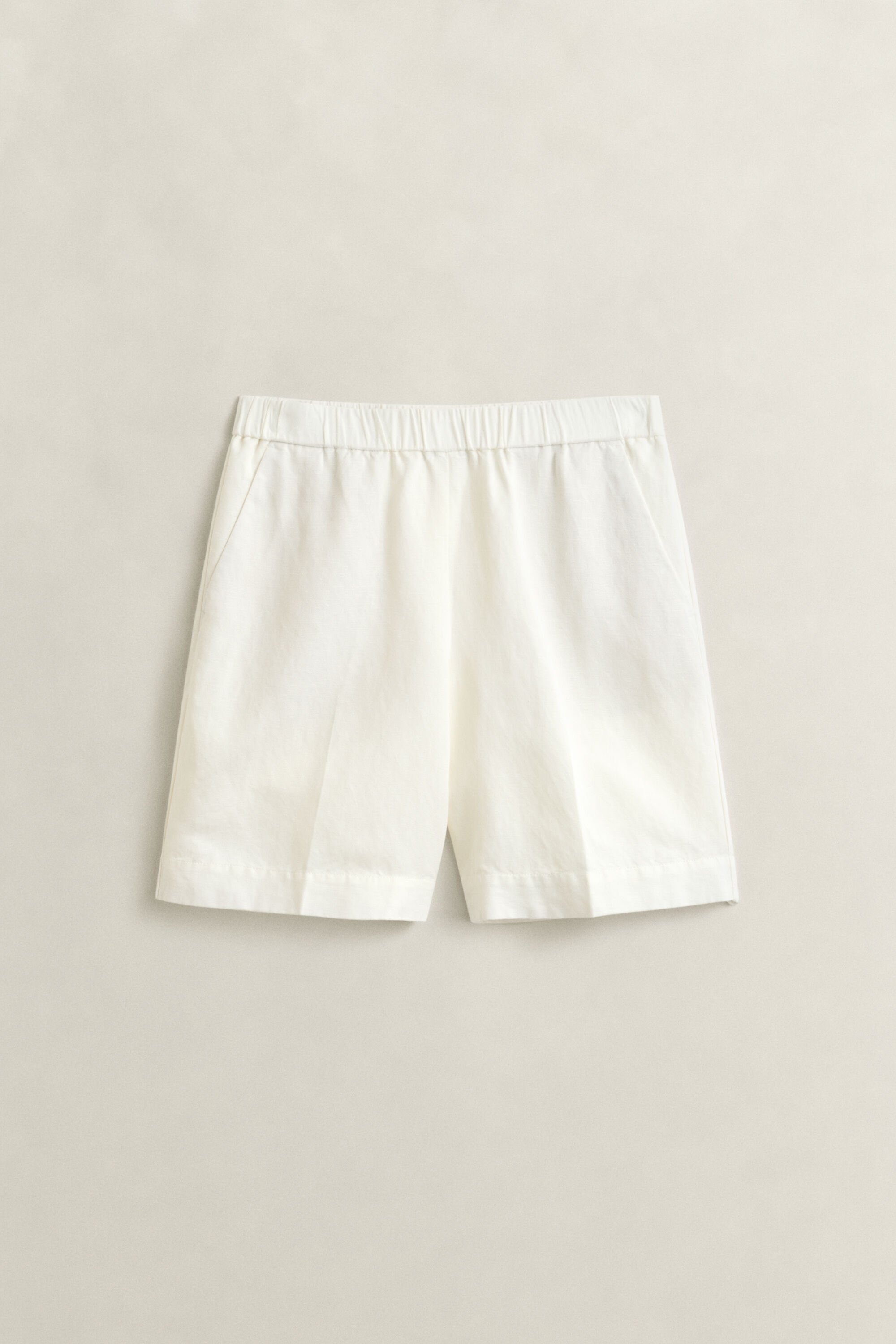 Shorts i linneblandning