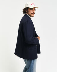 Relaxed fit klubblazer
