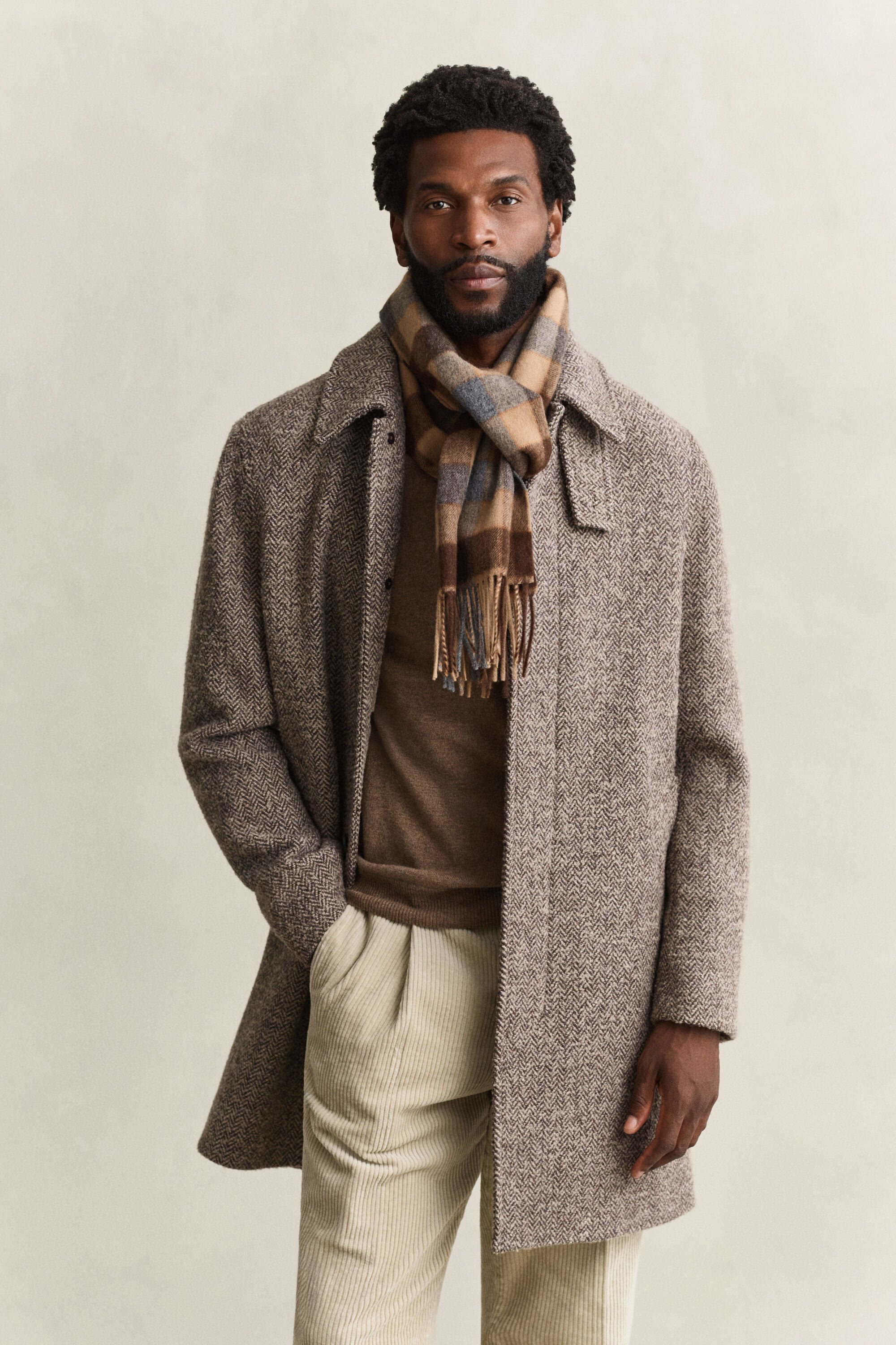 Car Coat i ull