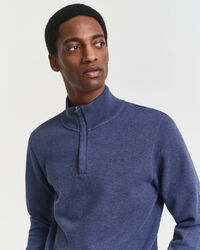 Sacker Rib sweatshirt med half-zip