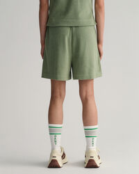 Teen Girls Terry Cloth shorts med h&ouml;g midja