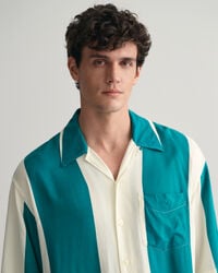 Relaxed fit kort&auml;rmad skjorta i viskos