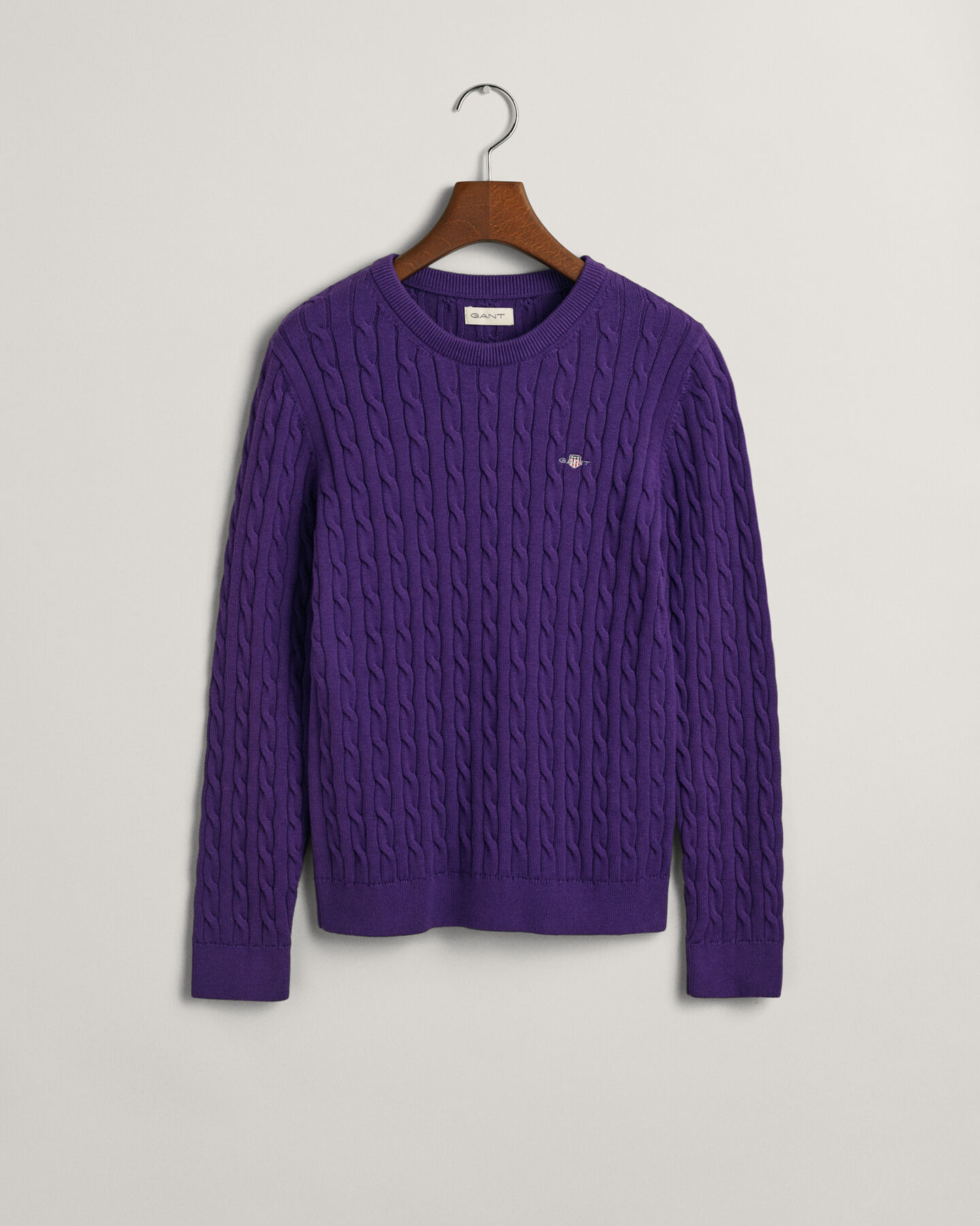 Teen Girls Shield kabelstickad bomullstr&ouml;ja