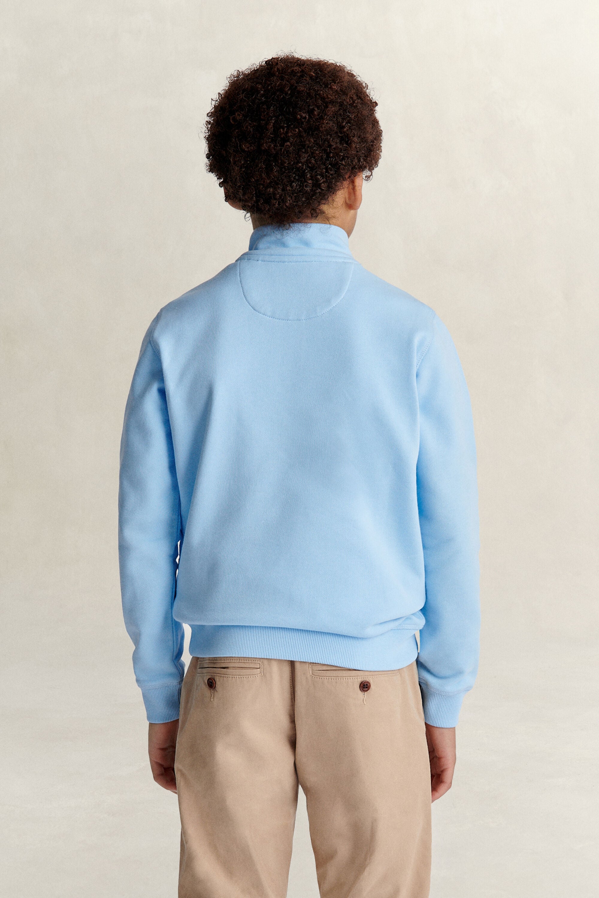 Teen Boys sweatshirt med half-zip