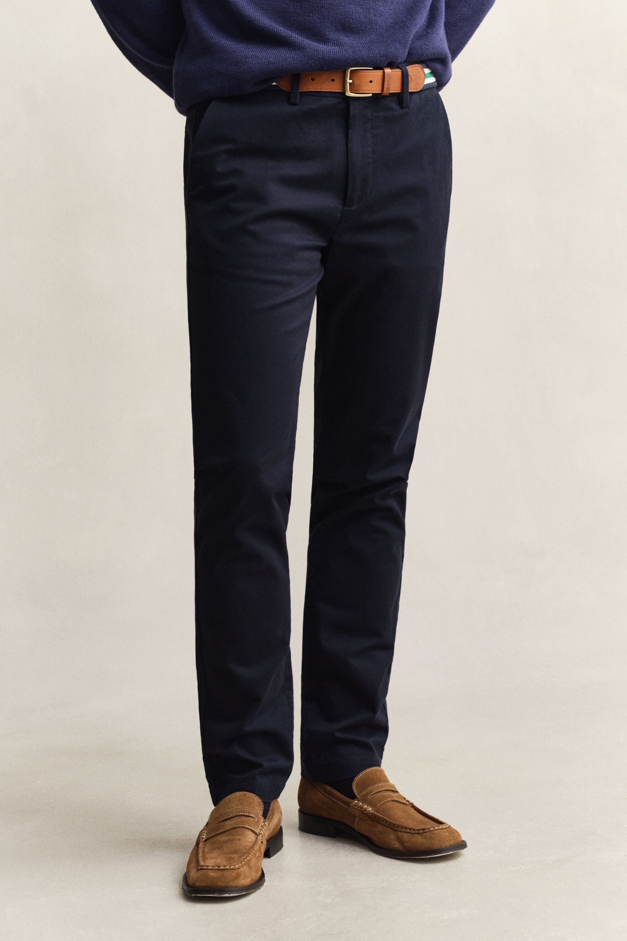 Eleganta chinos med slim fit